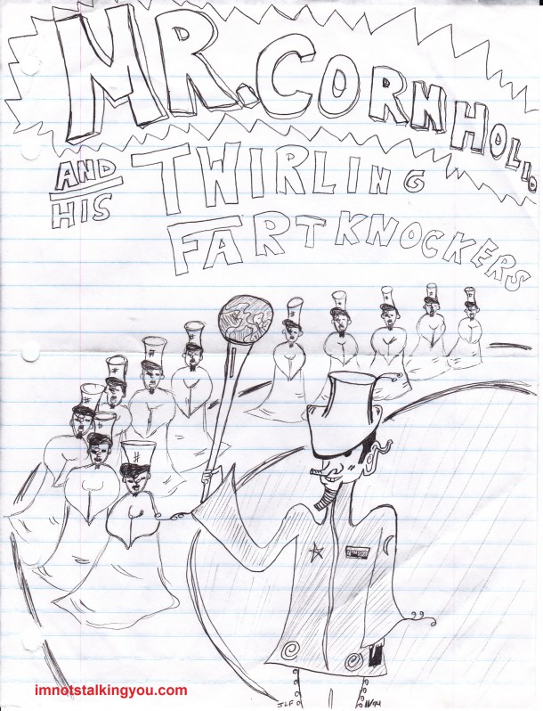 Illustration I made based on a video that Beavis & Butthead mocked. (My son likes this pic a lot. Maybe I should be concerned about that.)