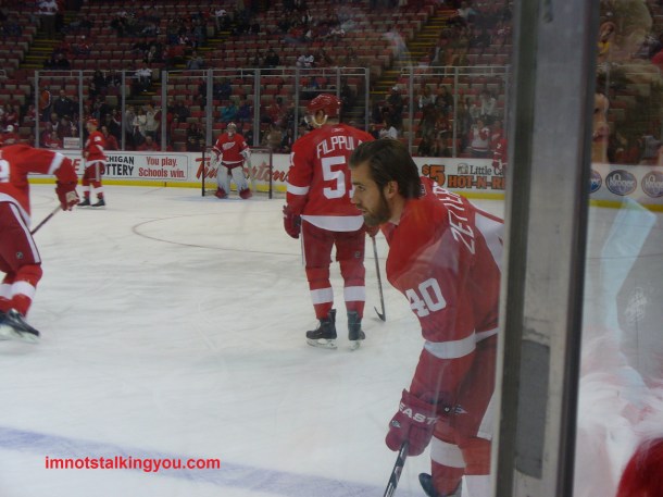 View from the penalty box: Henrik Zetterberg
