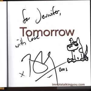 Bradley Trevor Greive Autograph