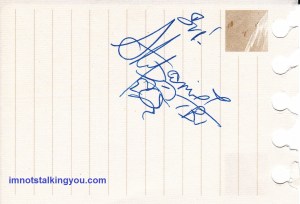 Stefanie Eulinberg Autograph