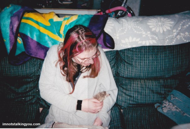 I miss my pink streaks.  And I miss the hedgehog.  But I don't miss keeping a 10-speed bike behind my couch in a one-bedroom apartment.