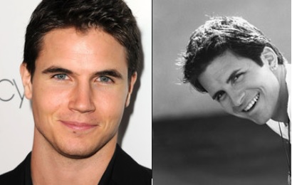 Robbie Amell and Hal Sparks