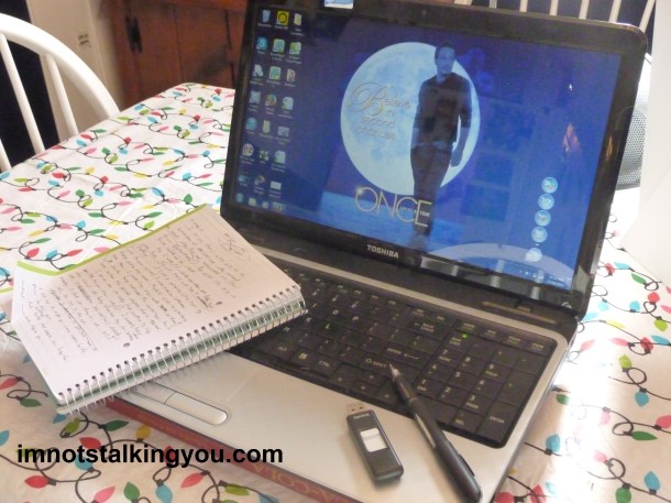 A little peek at how all the magic happens...