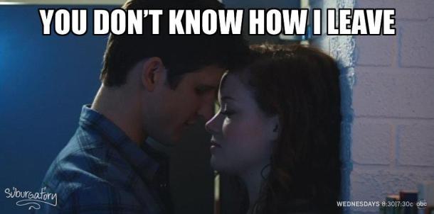 Ryan & Tessa breaking up on Suburgatory