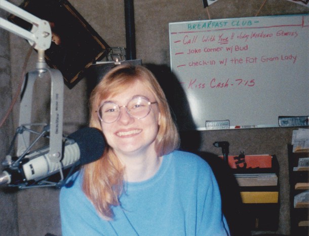 Me on "Look Ma, I'm on KISS-FM", 92.5 WVKS Toledo, 1994