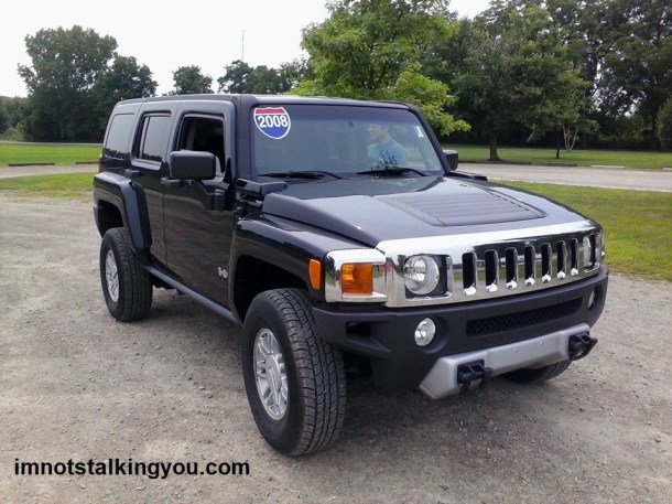 The H3 that we test drove.