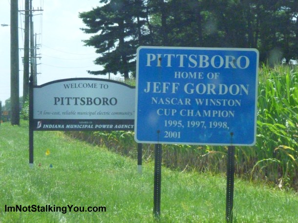 JEFF GORDON-sign