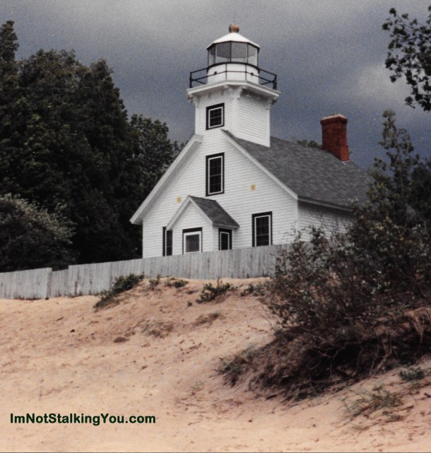 Old Mission Point Lighthouse, near Traverse City, MI 1990