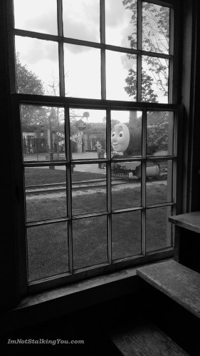 Sir Topham Hat’s view, or as I like to remember it: Too dang cold to stand outside any longer.