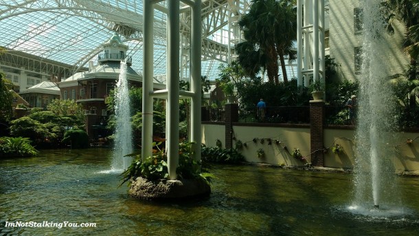 The gorgeous Opryland Hotel. It was unbelievable.
