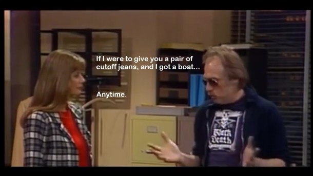 PHOTO: MTM, Fox, Shout! Actual dialog between Bailey & Johnny during the episode "I Am Woman"