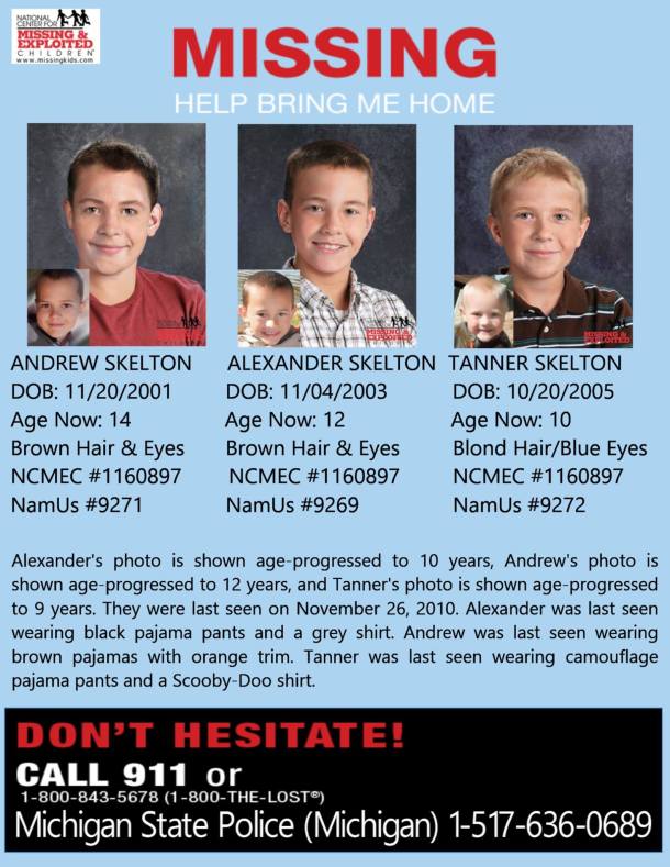 Original pictures with age progression. Six years is a long time.